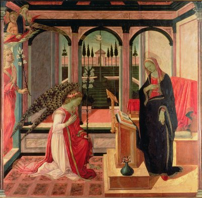 Annunciation by Filippino Lippi